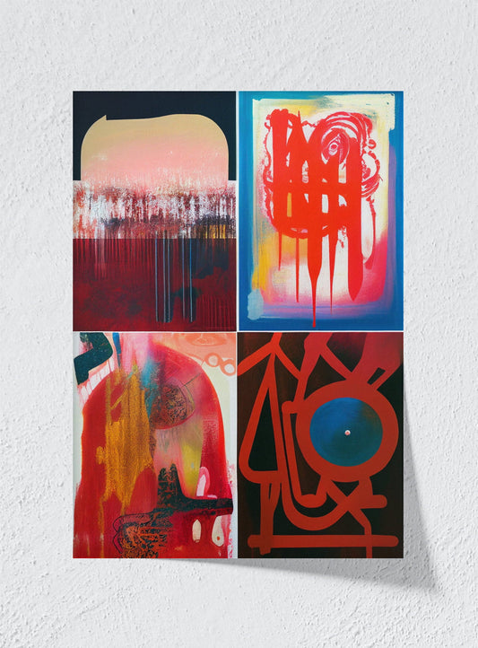 RED RUN - Unframed