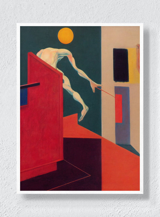 THE THRESHOLD - White Frame