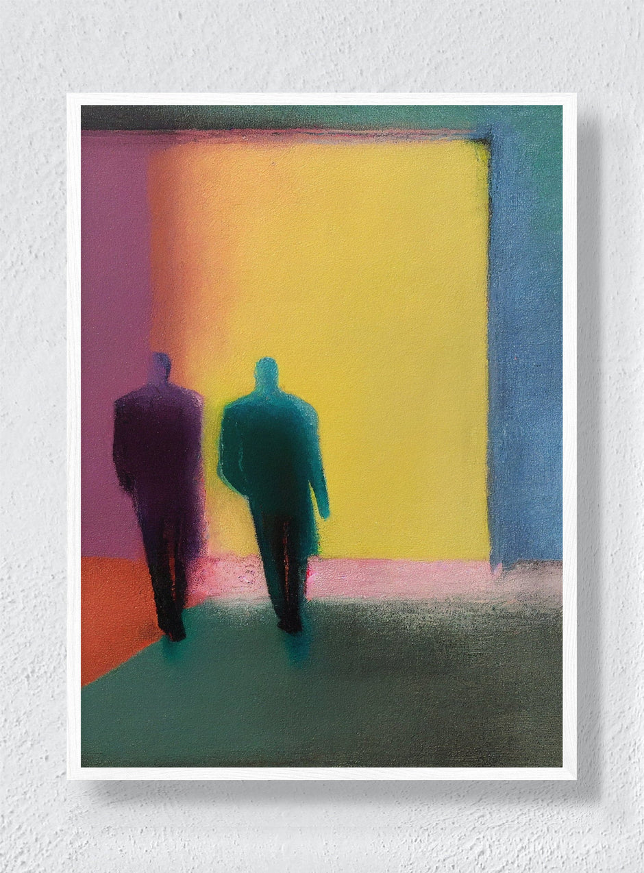 THE EXIT - White Frame