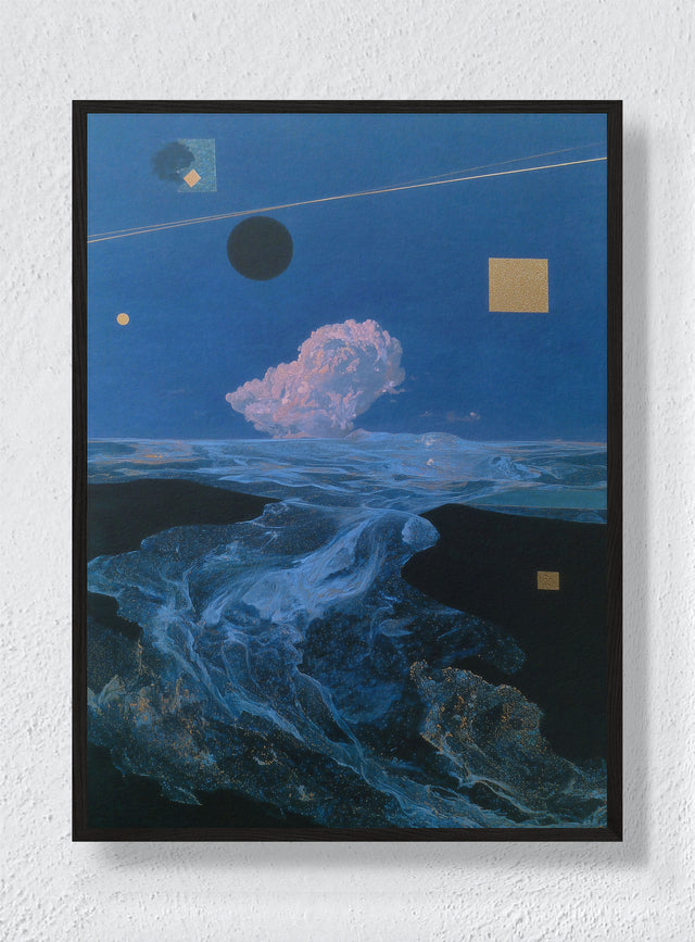 ASTRONOMER’S OCEAN - Black Frame