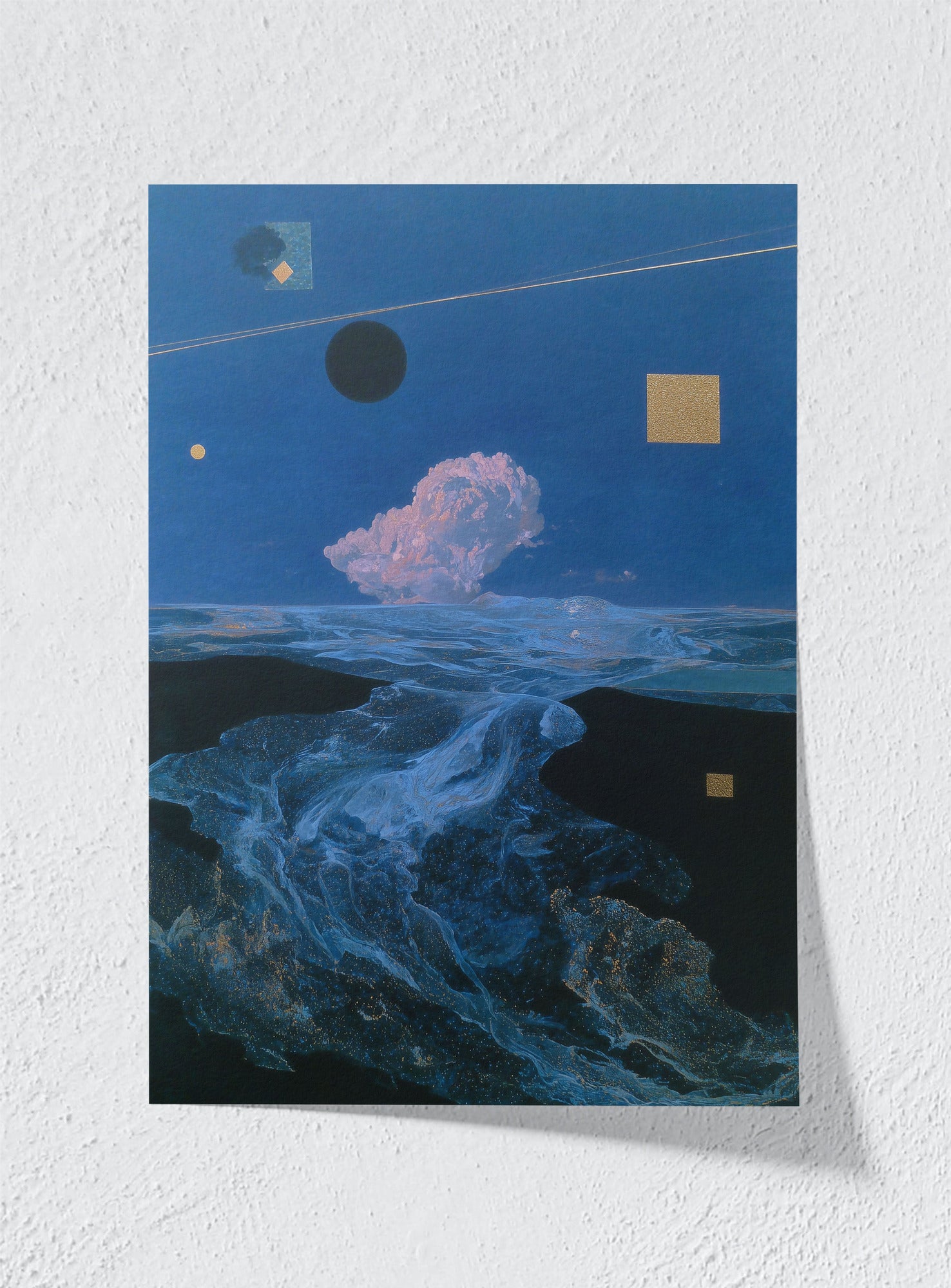 ASTRONOMER’S OCEAN - Unframed