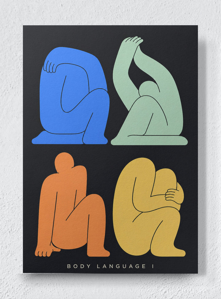 THE VIVID SELF - Unframed canvas
