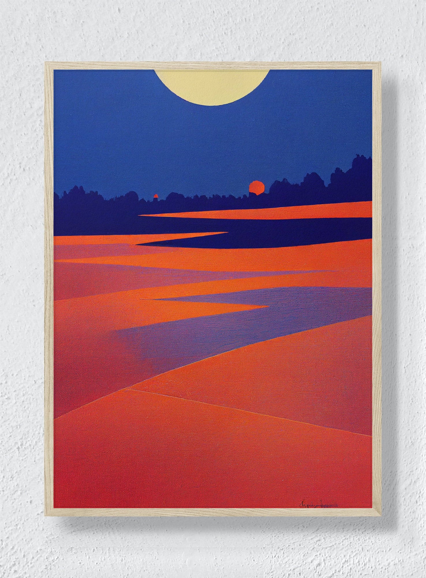 TWO SUNS - Natural Frame