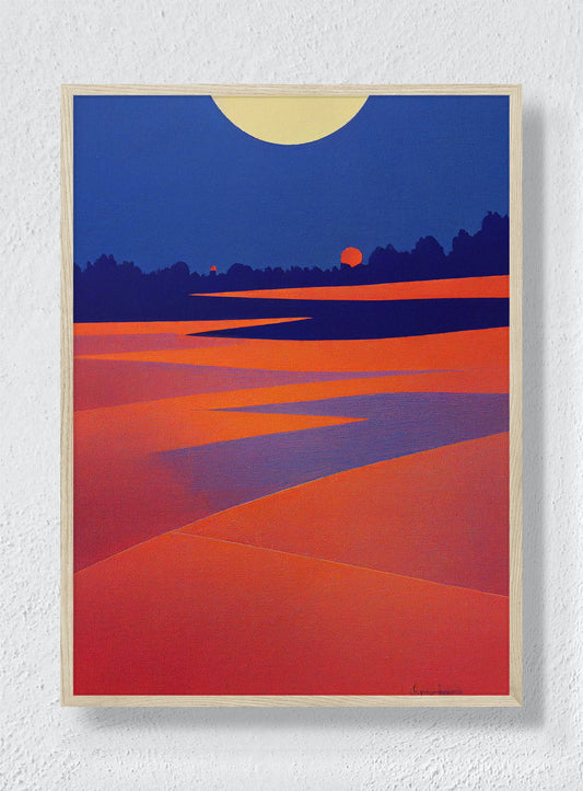 TWO SUNS - Natural Frame