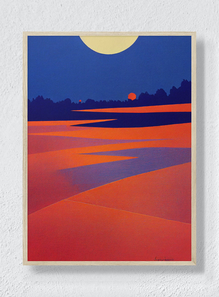 TWO SUNS - Natural Frame