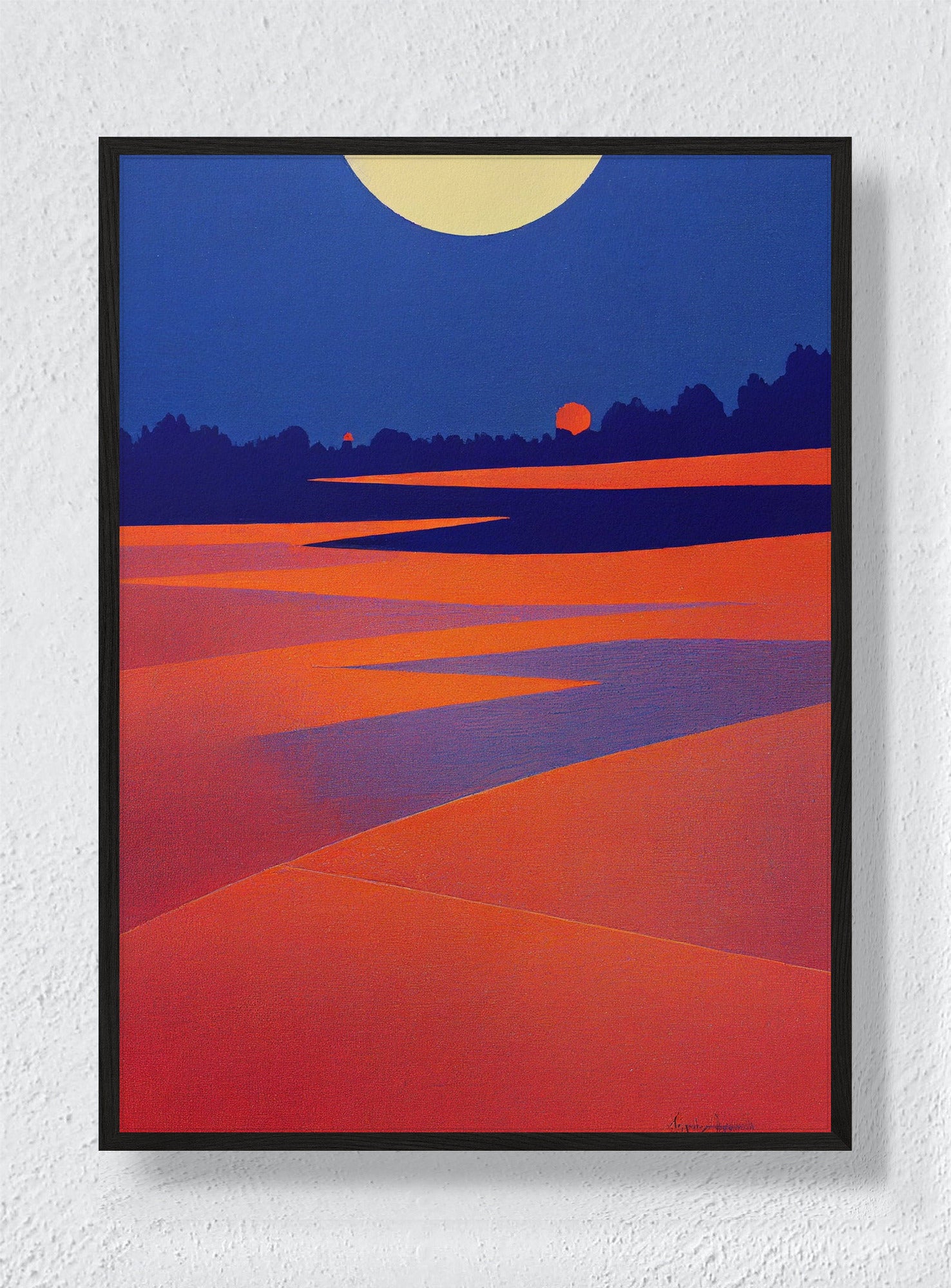 TWO SUNS - Black Frame