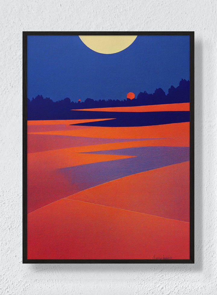 TWO SUNS - Black Frame