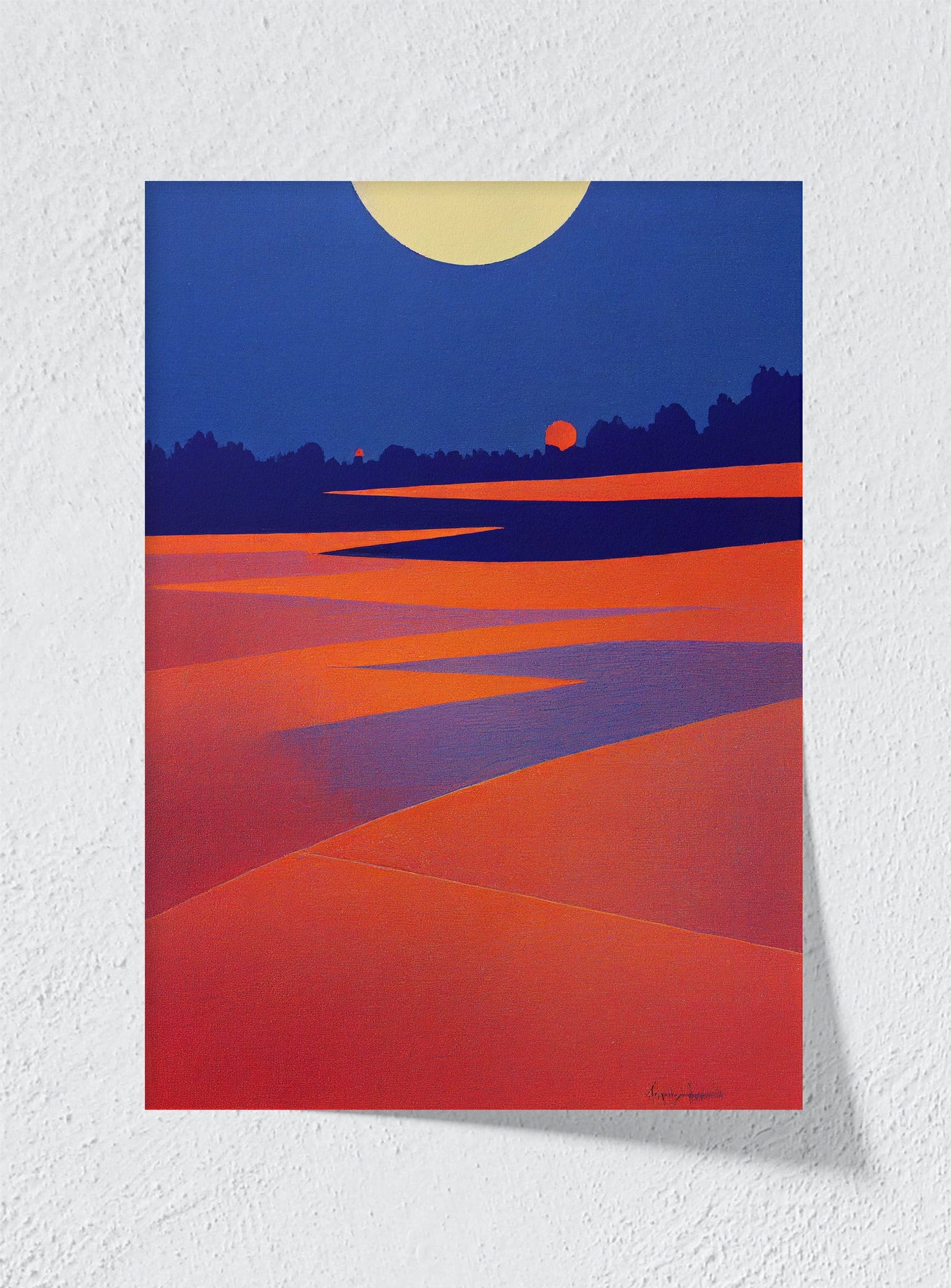 TWO SUNS - Unframed