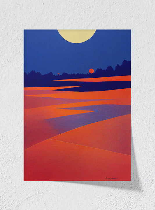 TWO SUNS - Unframed