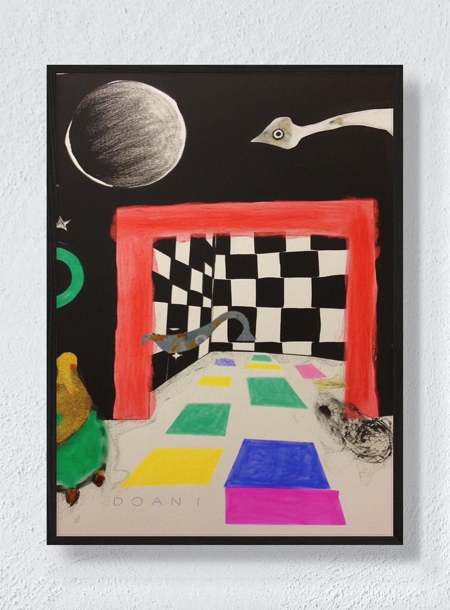 CHECKMATE - Black Frame