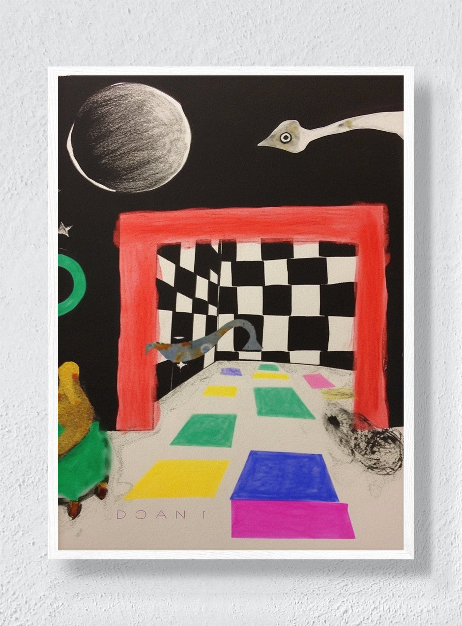 CHECKMATE - White Frame