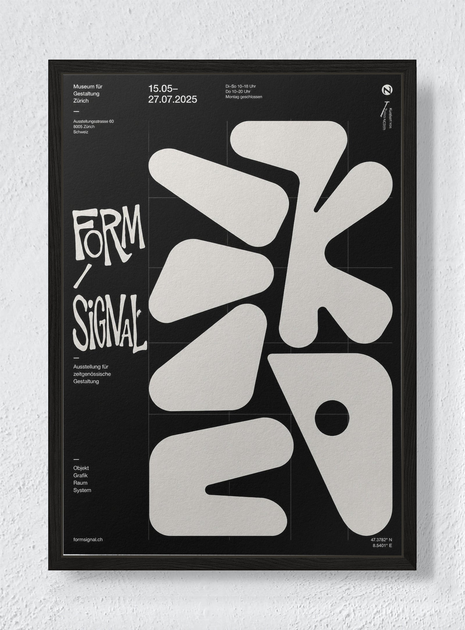 CARBON TYPE - Black frame canvas