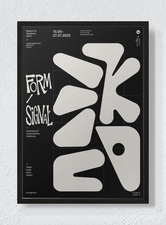 CARBON TYPE - Black frame canvas