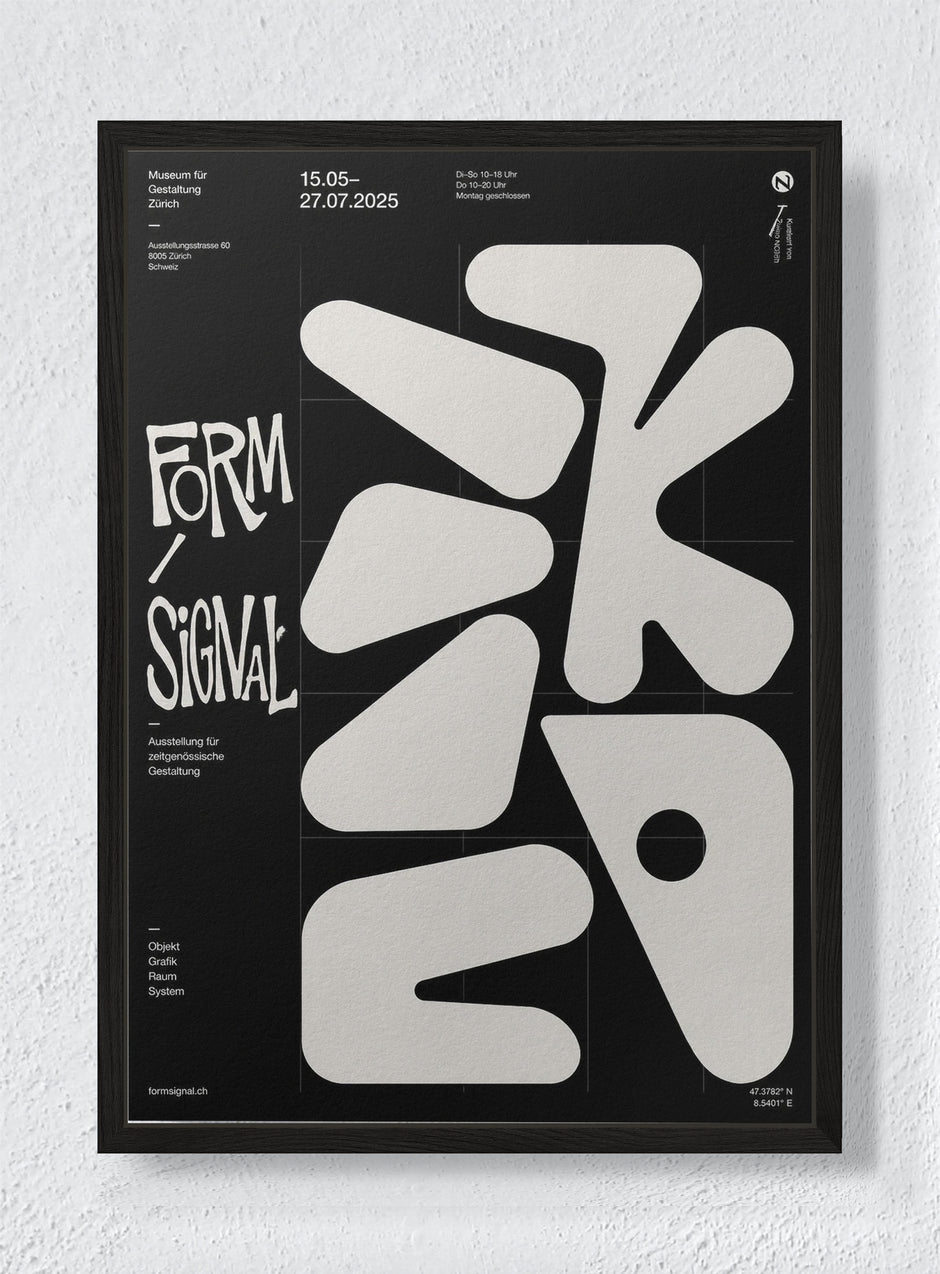 CARBON TYPE - Black frame canvas