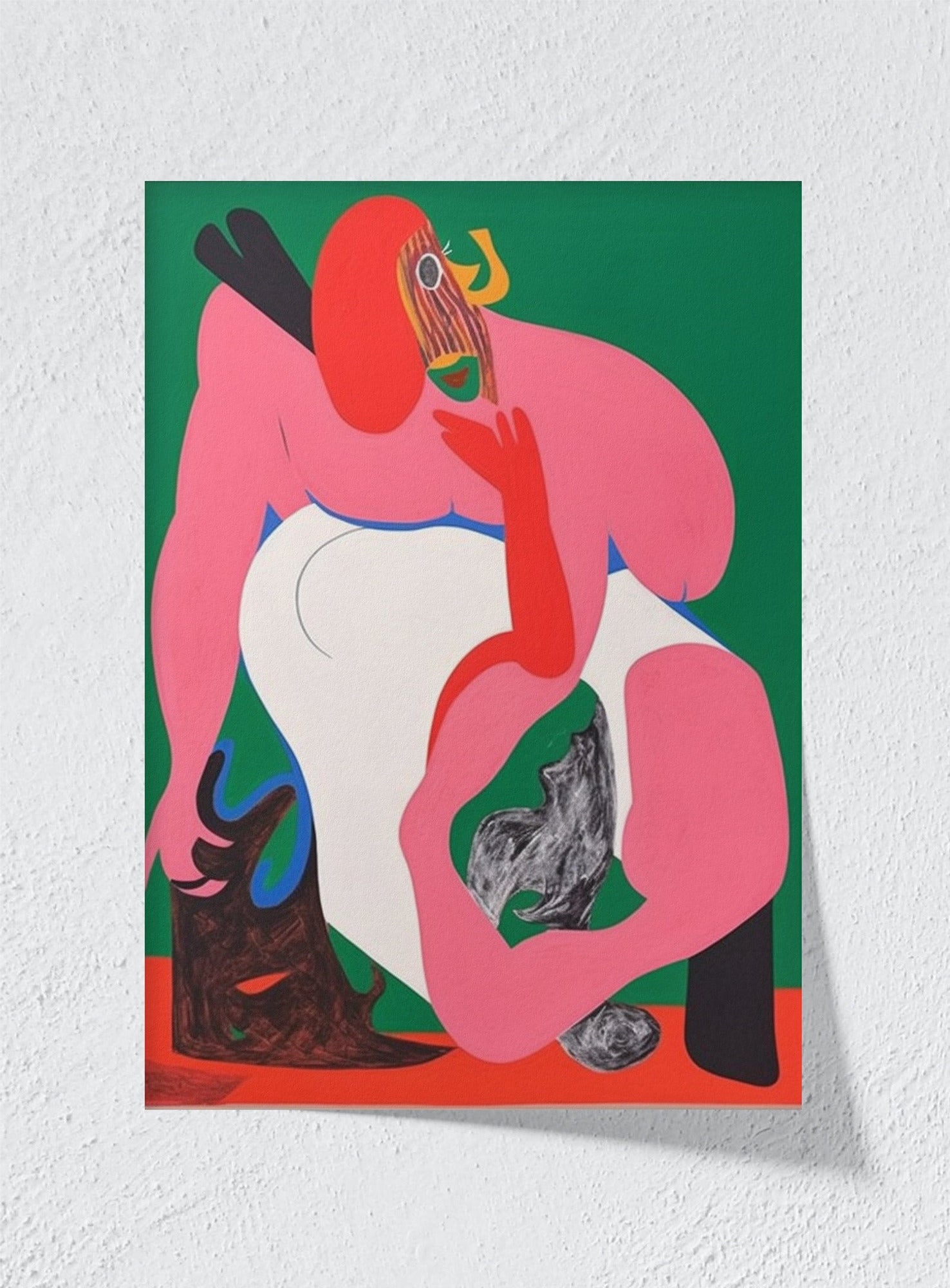 PLAY FIGHT CARNIVAL - Unframed