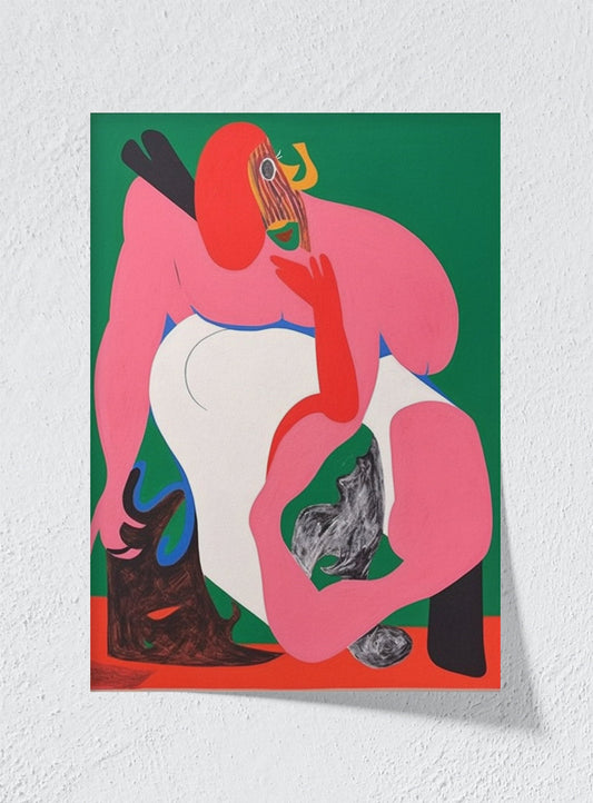 PLAY FIGHT CARNIVAL - Unframed