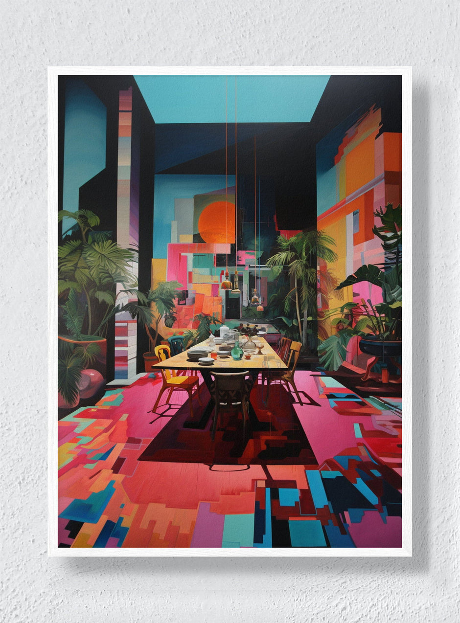 THE SPREAD - White Frame