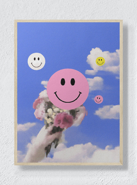 SKY GARDEN OF SMILES - Natural Frame