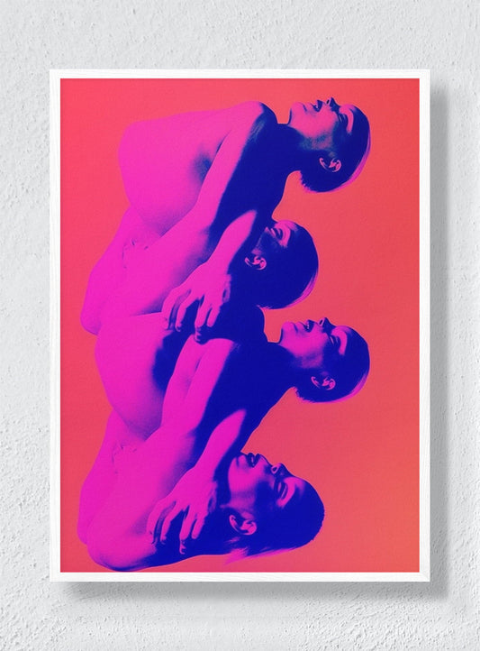 MAGENTA - White Frame