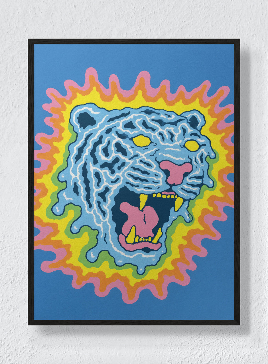 ACID TIGER - Black Frame