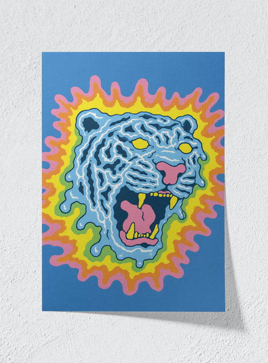ACID TIGER - Unframed
