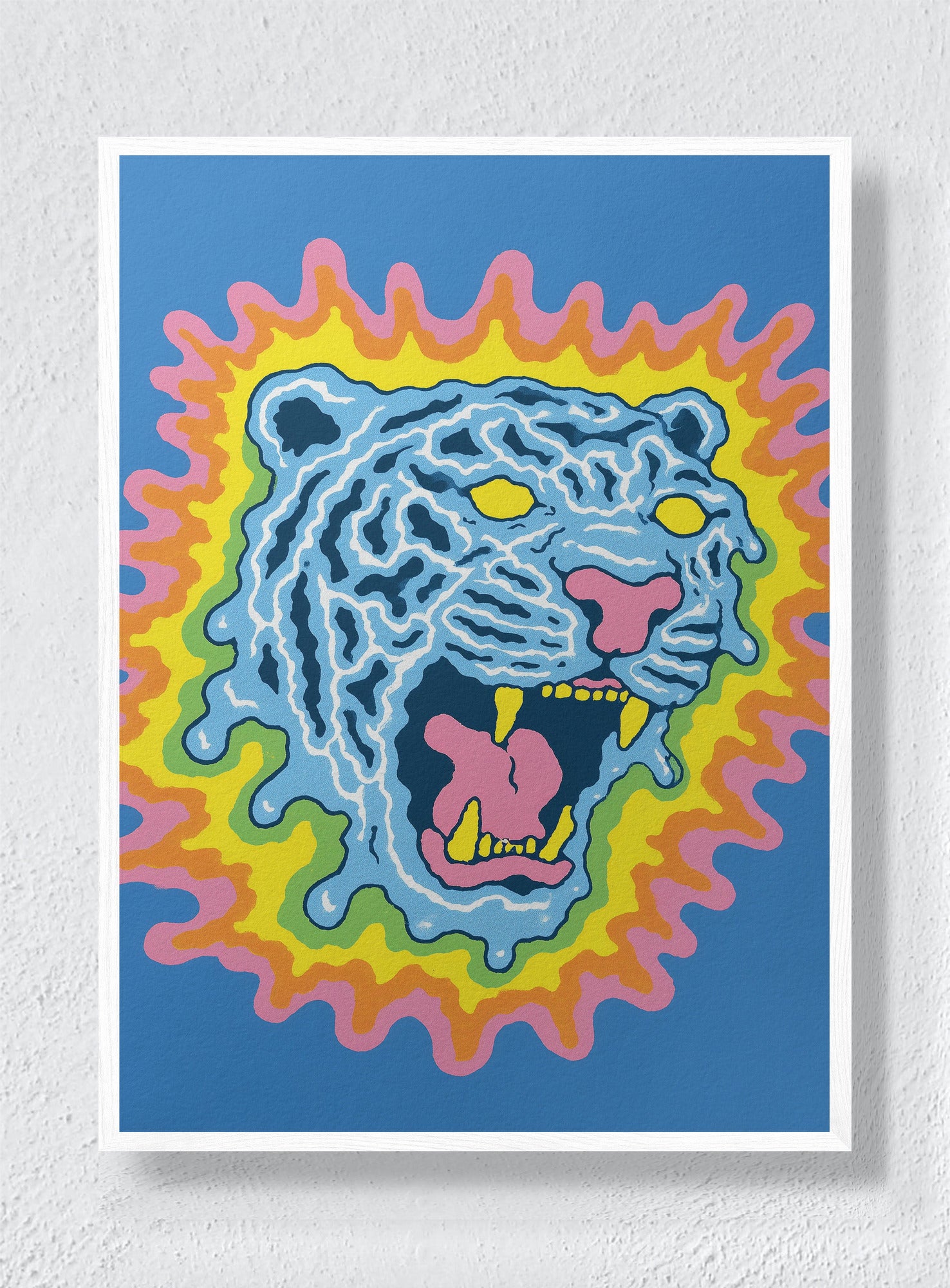 ACID TIGER - White Frame