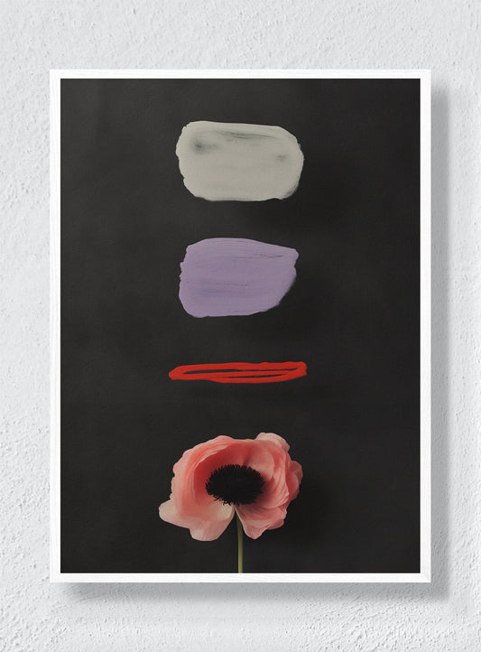STILL LIFE - White Frame