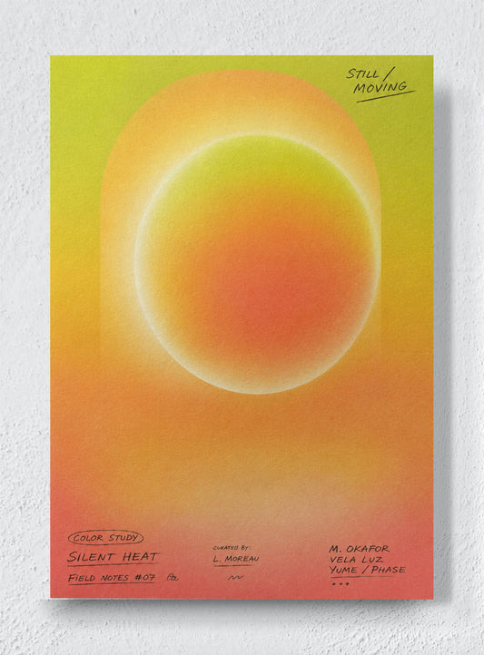 APRICOT HOUR - Unframed canvas