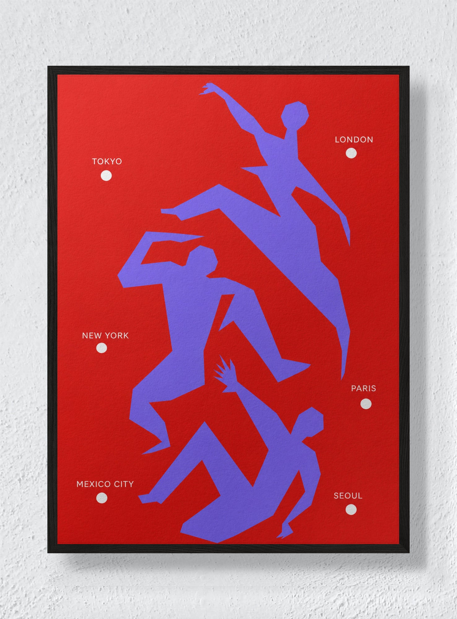 FLESH & FIRE - Black Frame