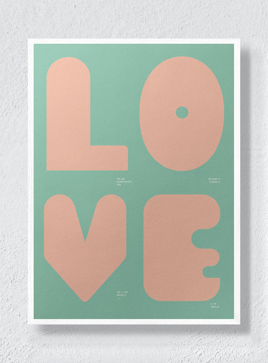 MALACHITE - White Frame