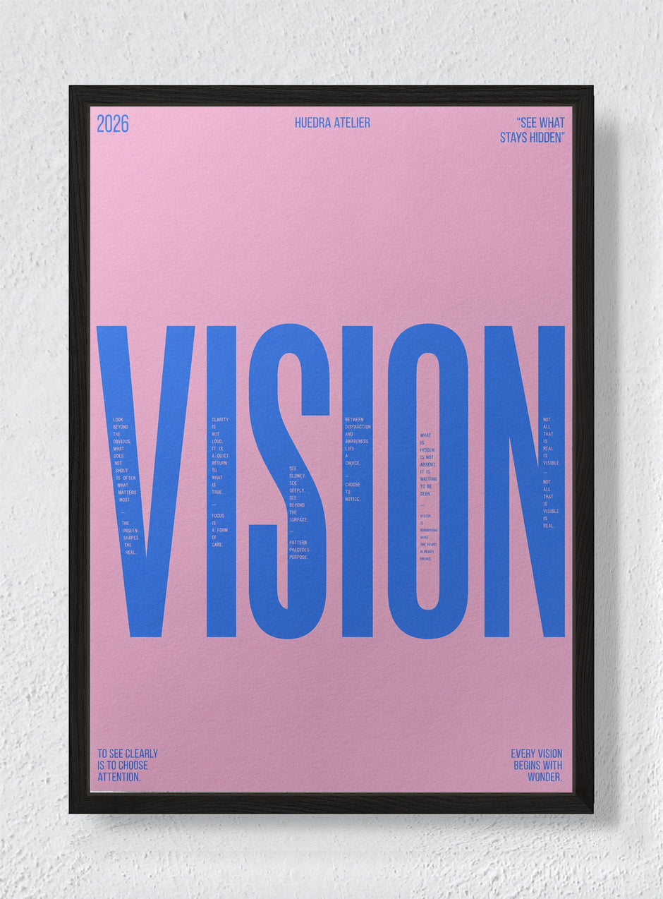 FLUSH - Black frame canvas