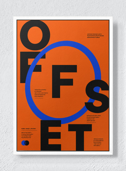 CITRUS DOCTRINE - White frame canvas