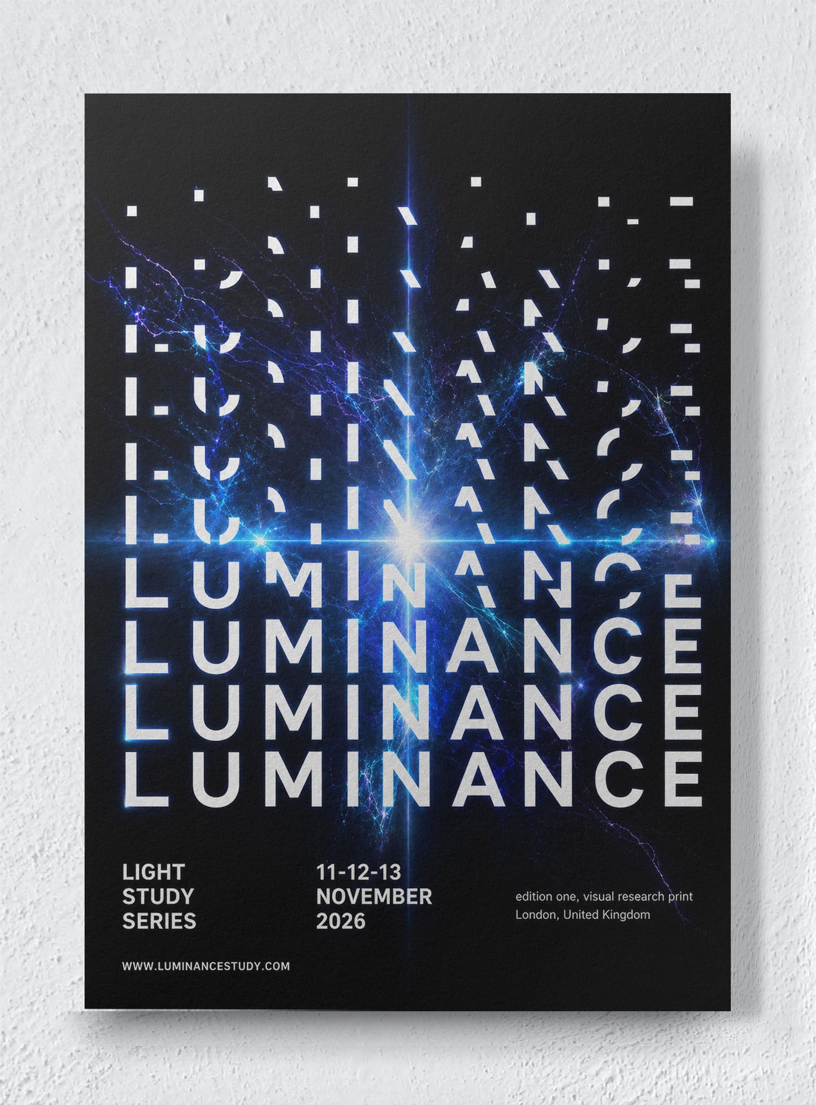 LUMINANCE - Unframed canvas