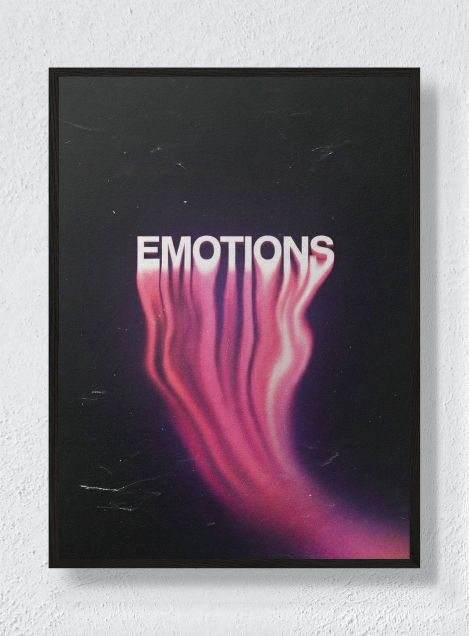 EMOTIONS - Black Frame