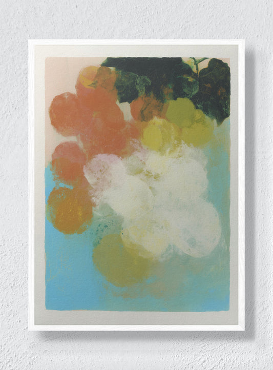 BLURRED SUMMER - White Frame