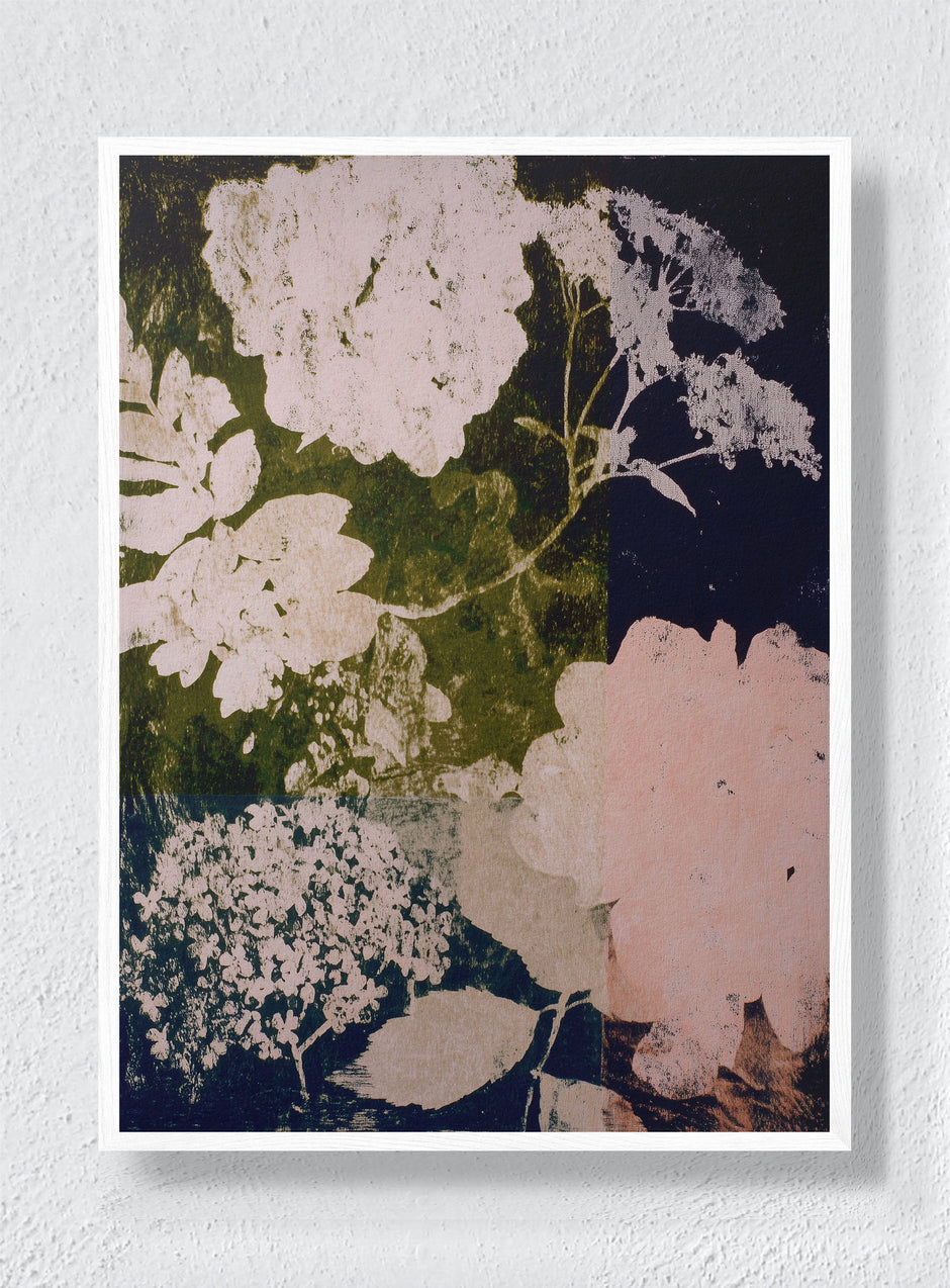 BOTANICAL PUNK - White Frame