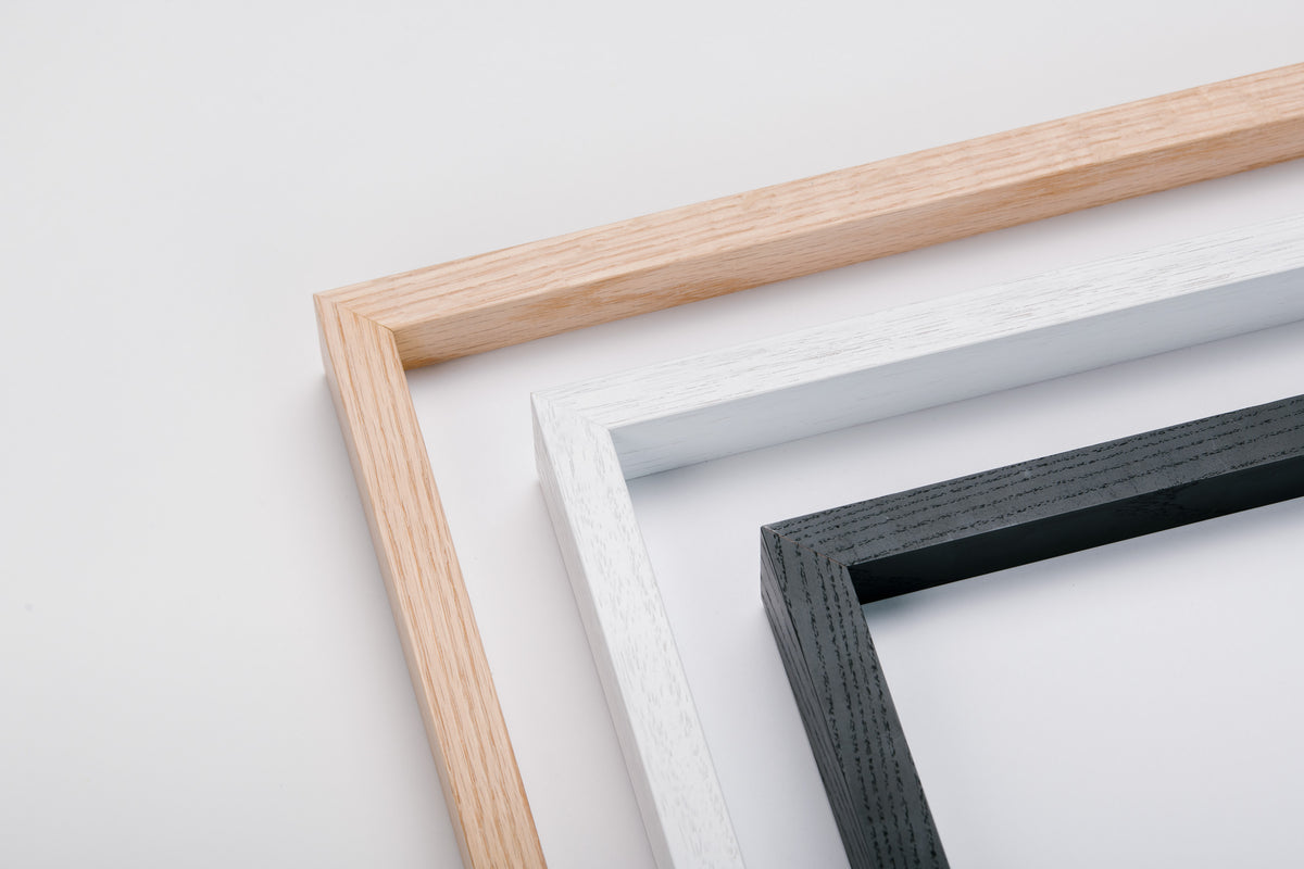Frame colours and finish