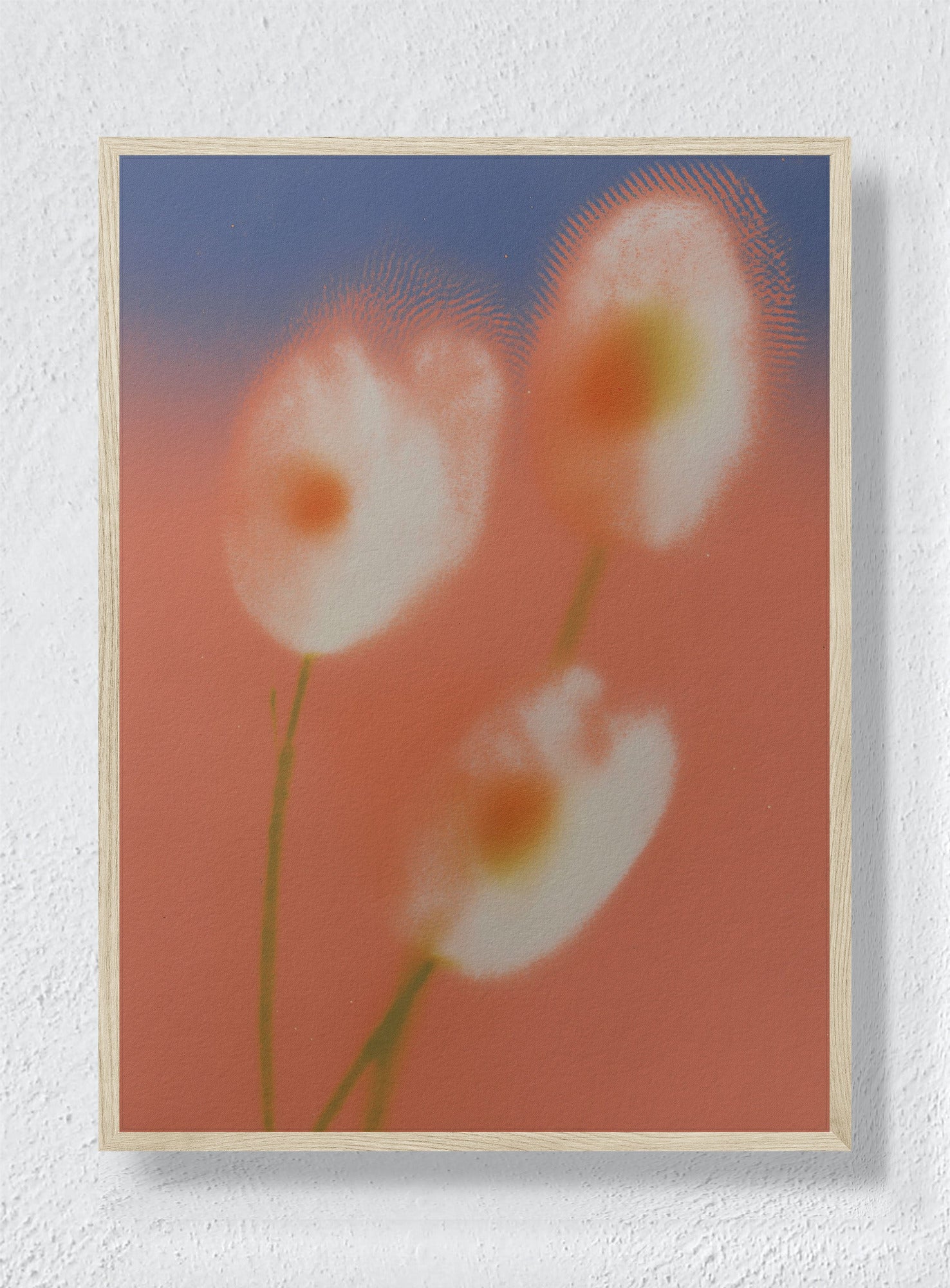 PEACH HAZE - Natural Frame