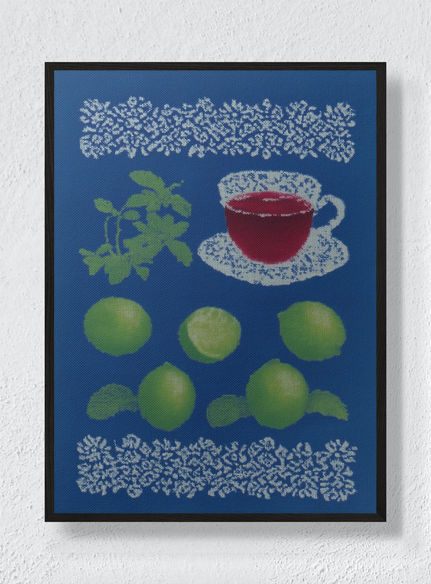 CITRUS SYMMETRY - Black Frame
