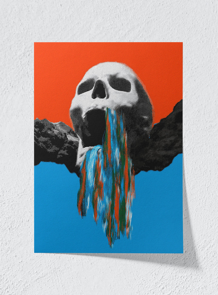 COLORFUL DEMISE - Unframed