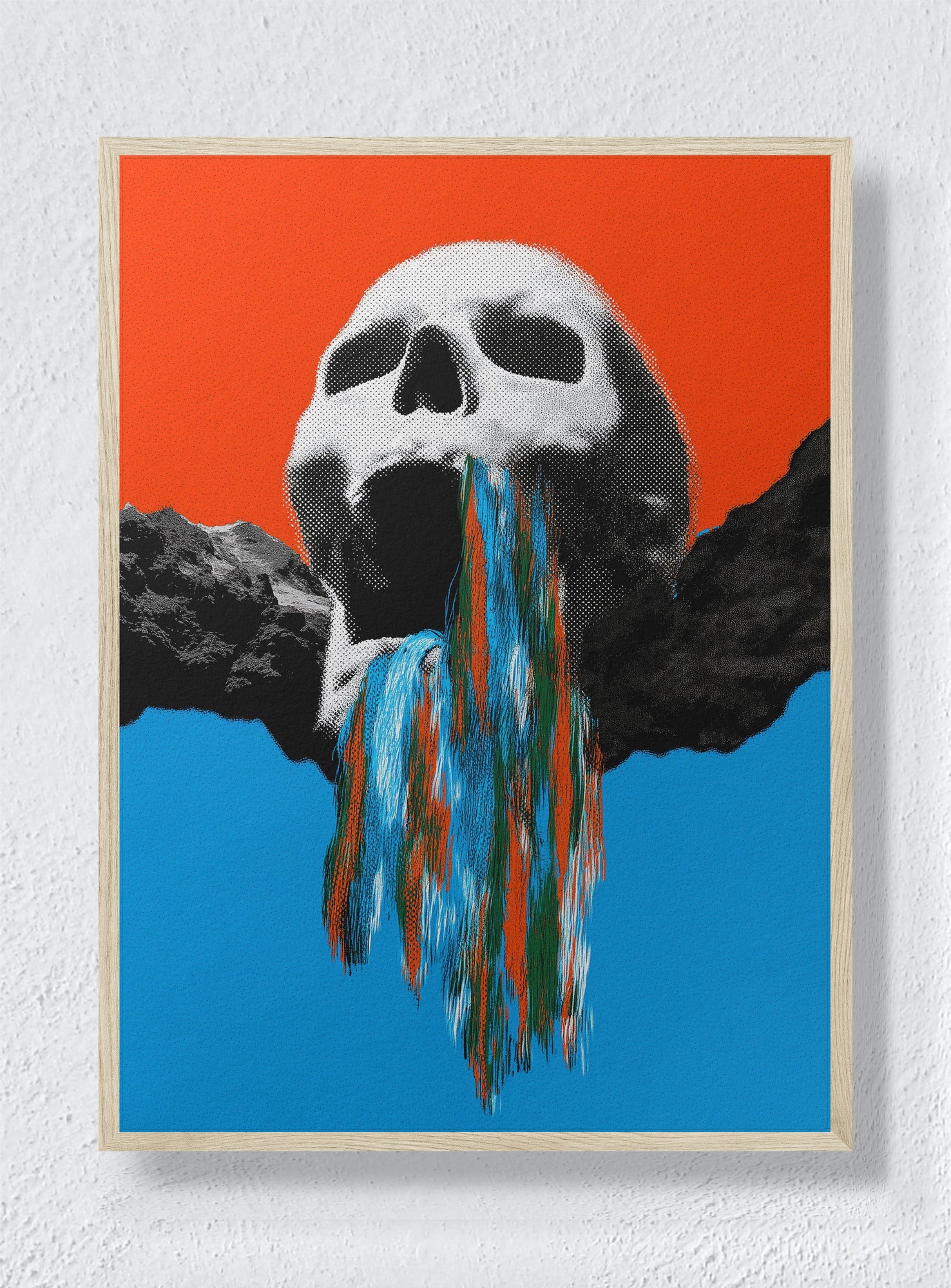 COLORFUL DEMISE - Natural Frame