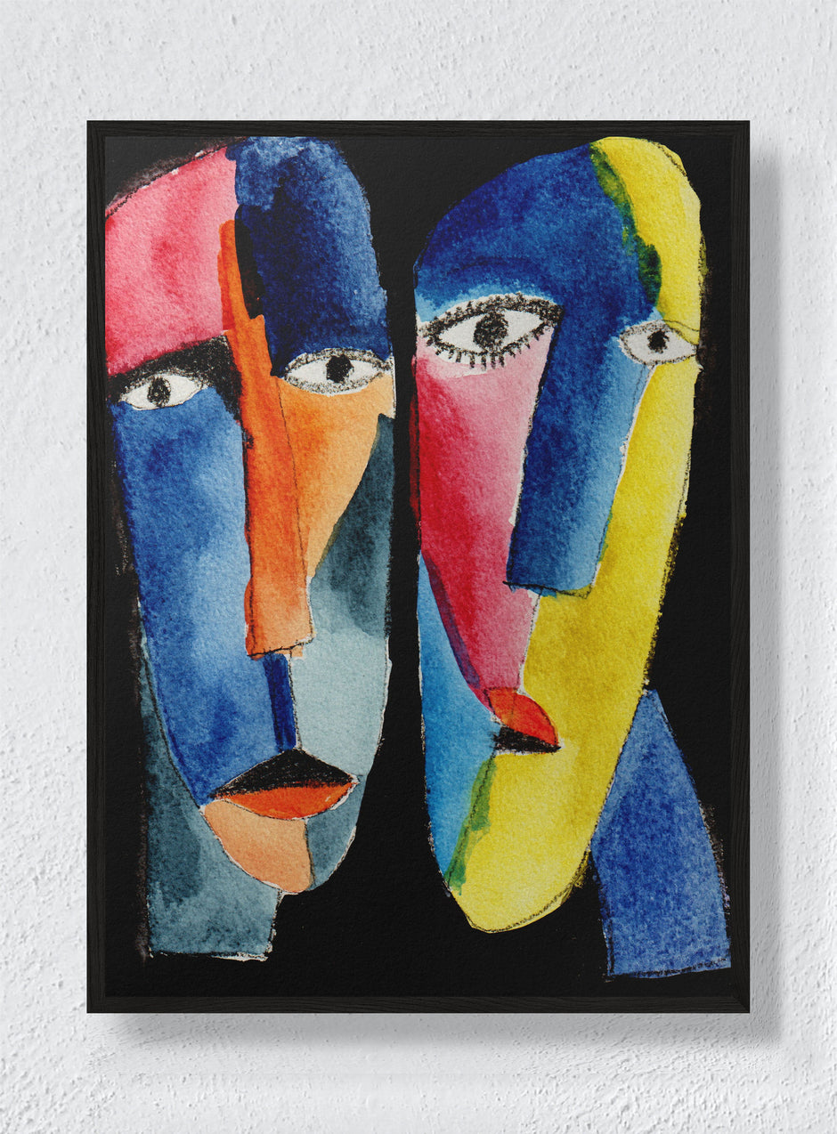 CHROMATIC VISAGES - Black Frame