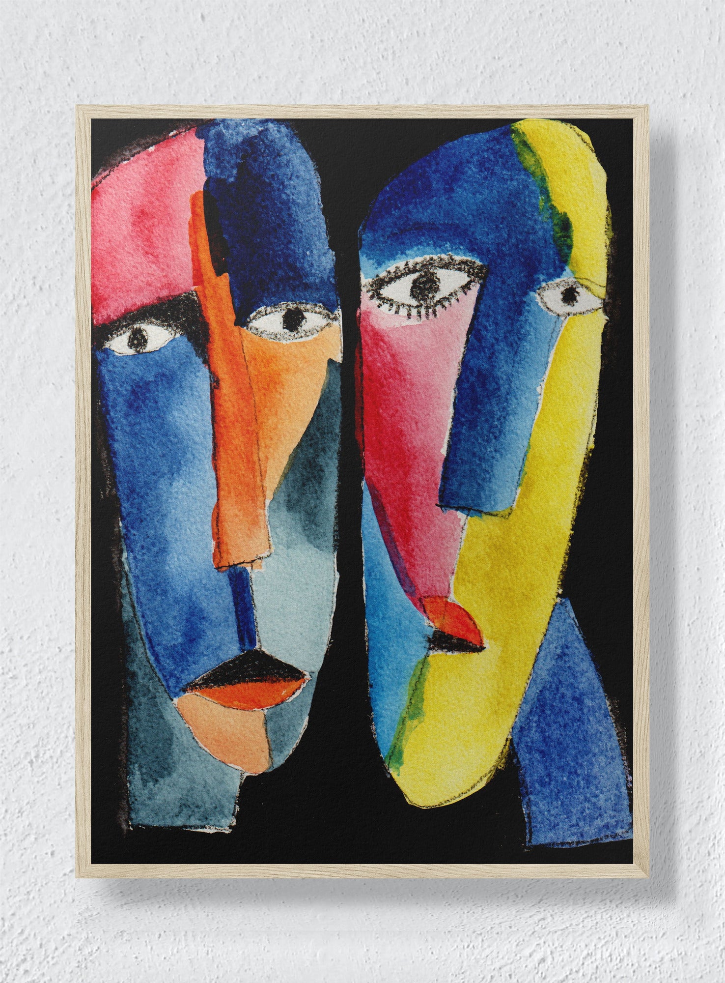 CHROMATIC VISAGES - Natural Frame