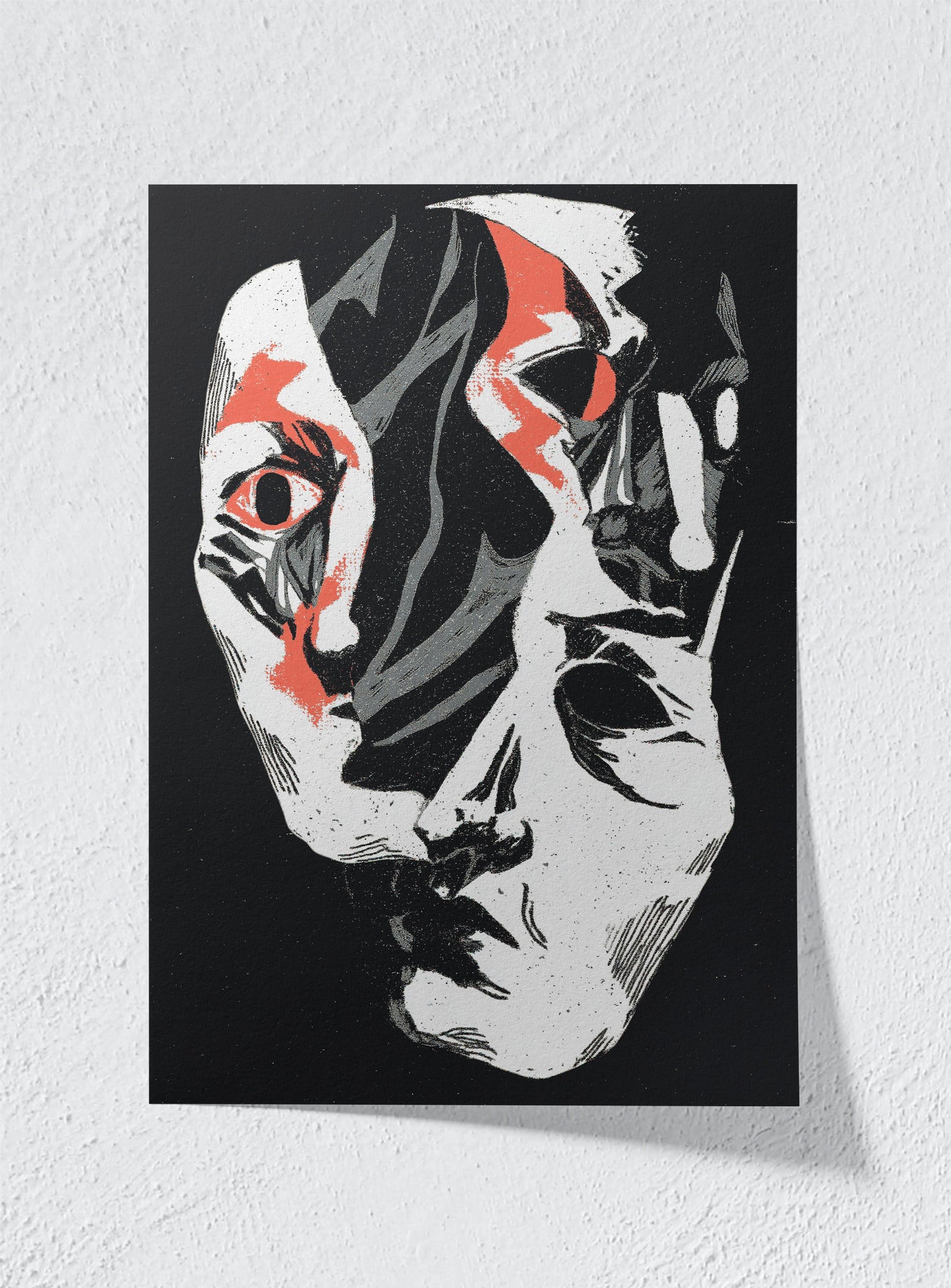 FRACTURED IDENTITY - Unframed