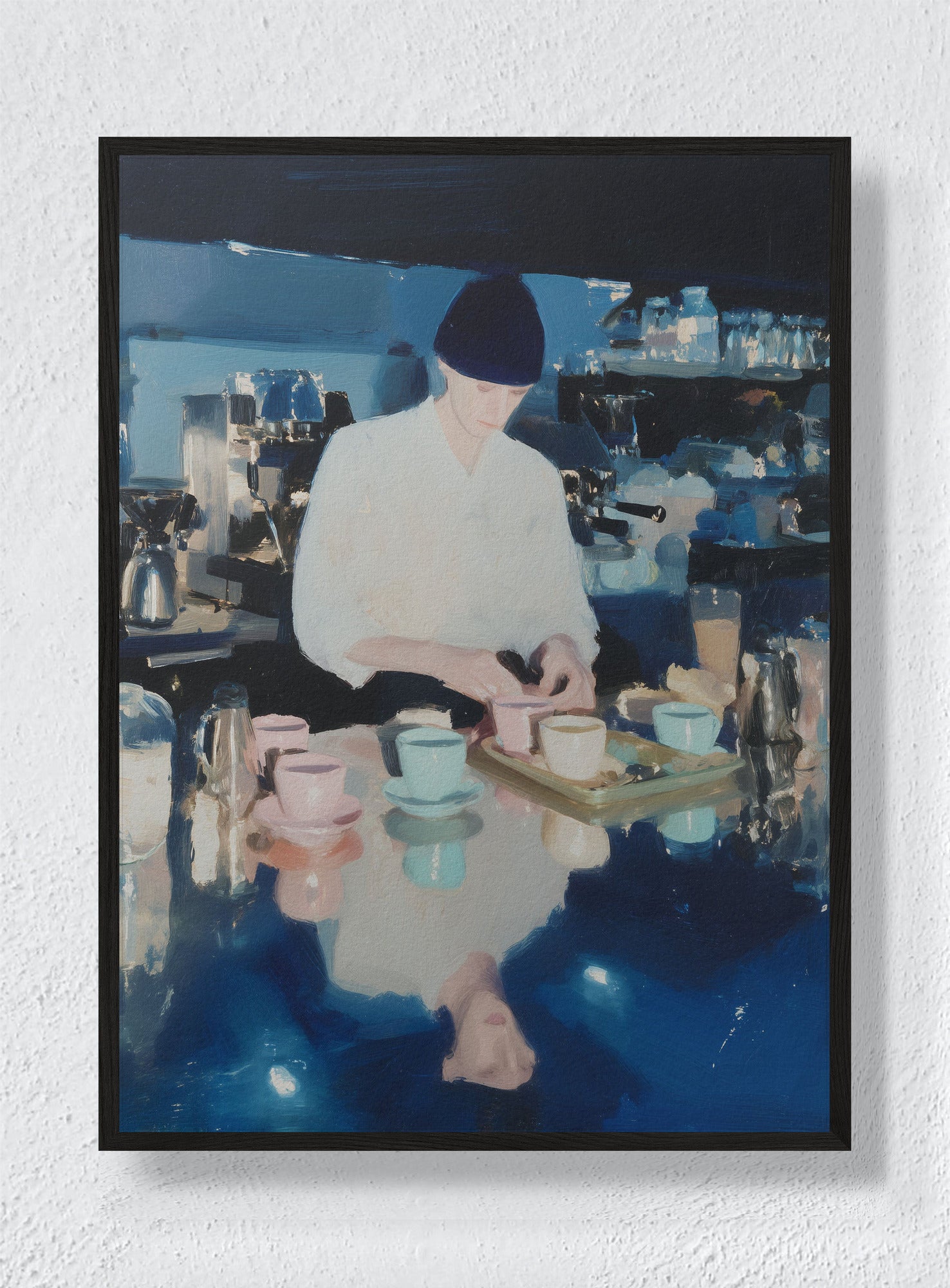 THE MORNING SHIFT - Black Frame