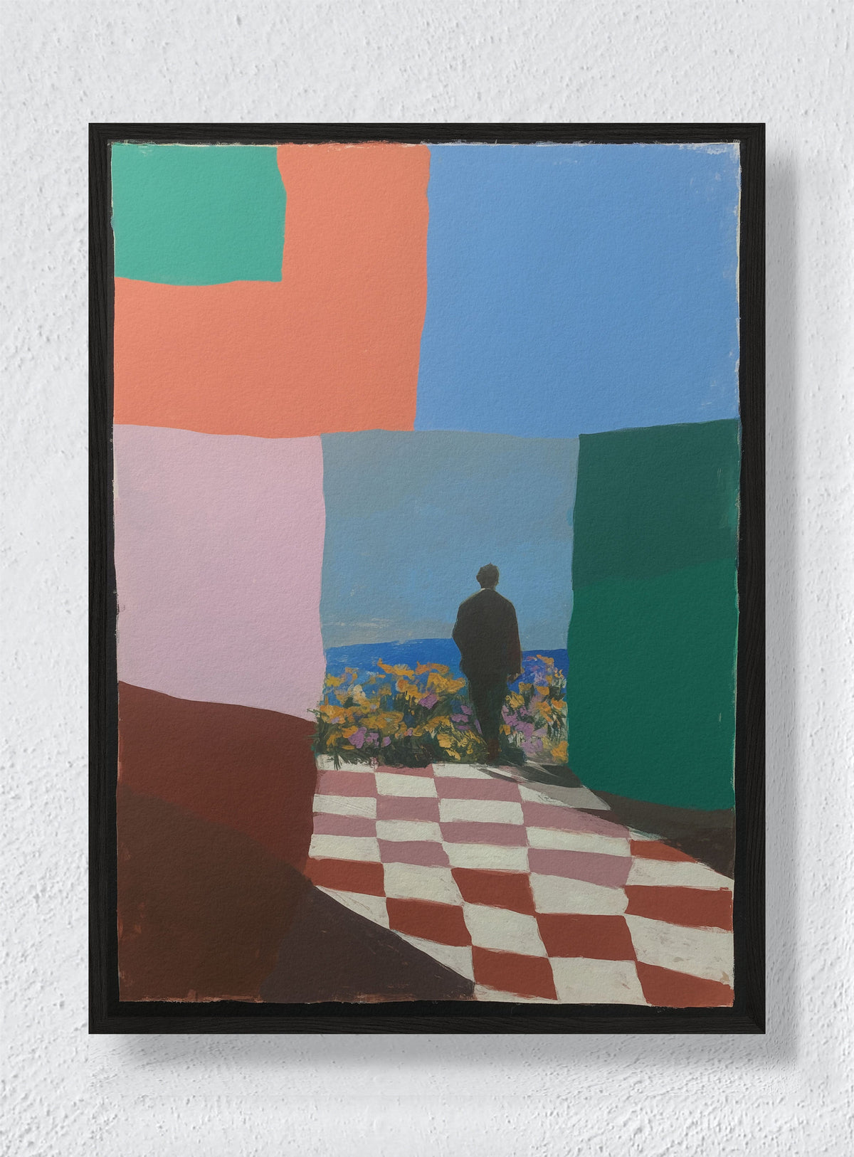 PASTEL HORIZONS - Black Frame
