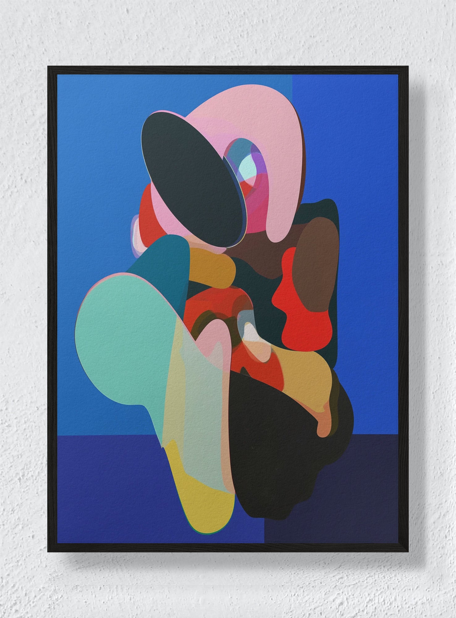 ORGANIC HARMONY IV - Black Frame
