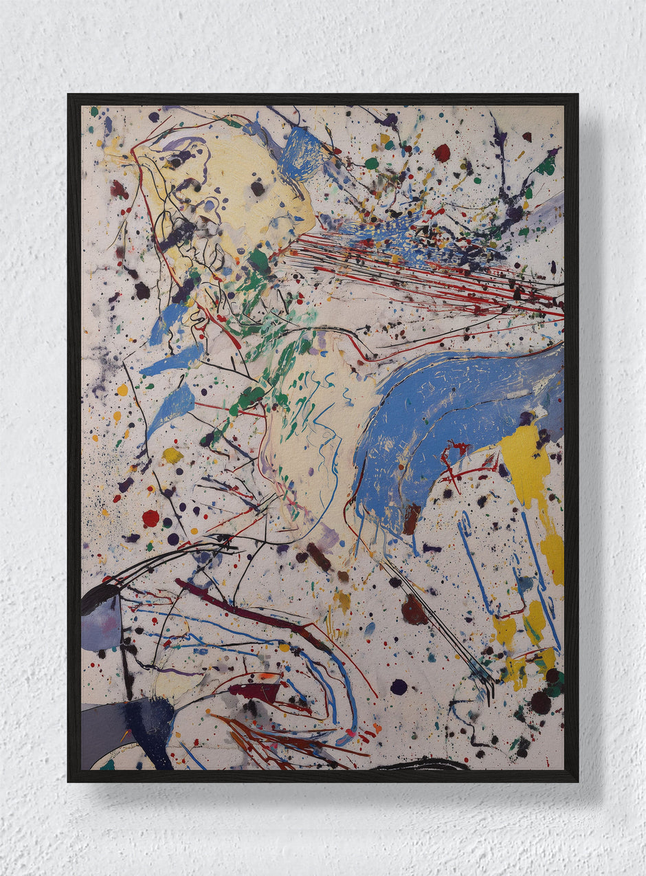 KINETIC SPLATTER - Black Frame