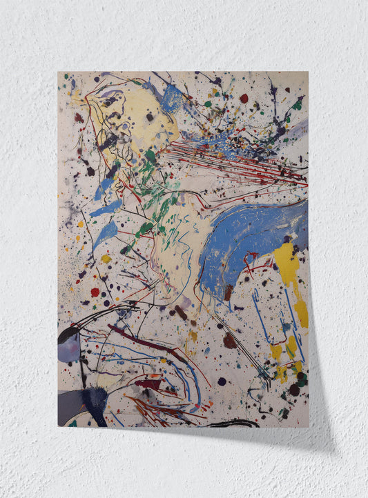 KINETIC SPLATTER - Unframed
