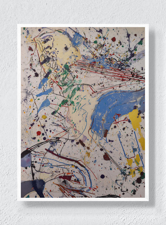 KINETIC SPLATTER - White Frame